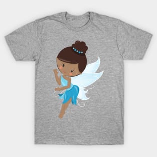 African American Fairy, Magic Fairy, Forest Fairy T-Shirt
